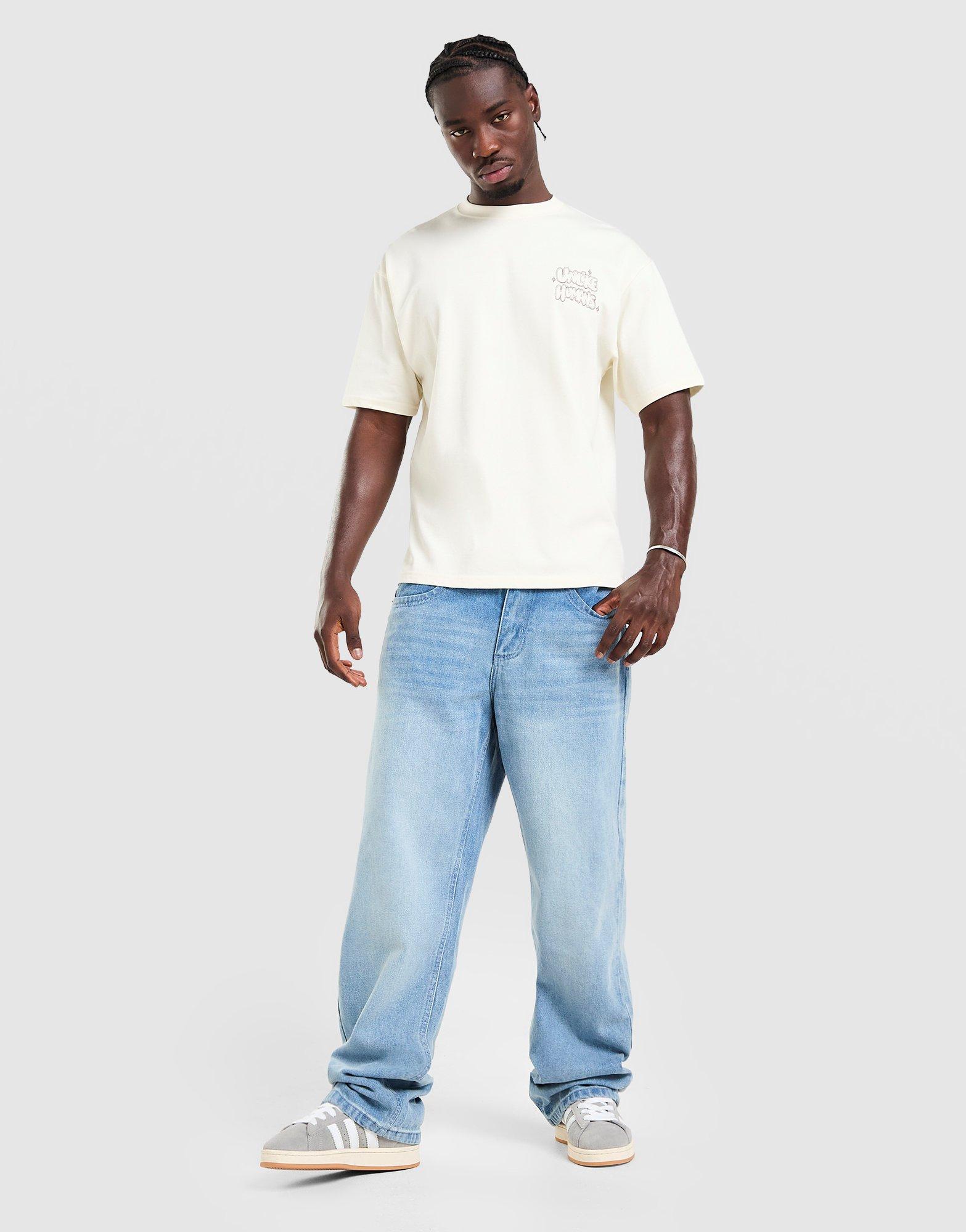 Pánske džínsy UNLIKE HUMANS NOHAVICE  WELLER JN LDEN-STN ULHTM10399639 Modrá