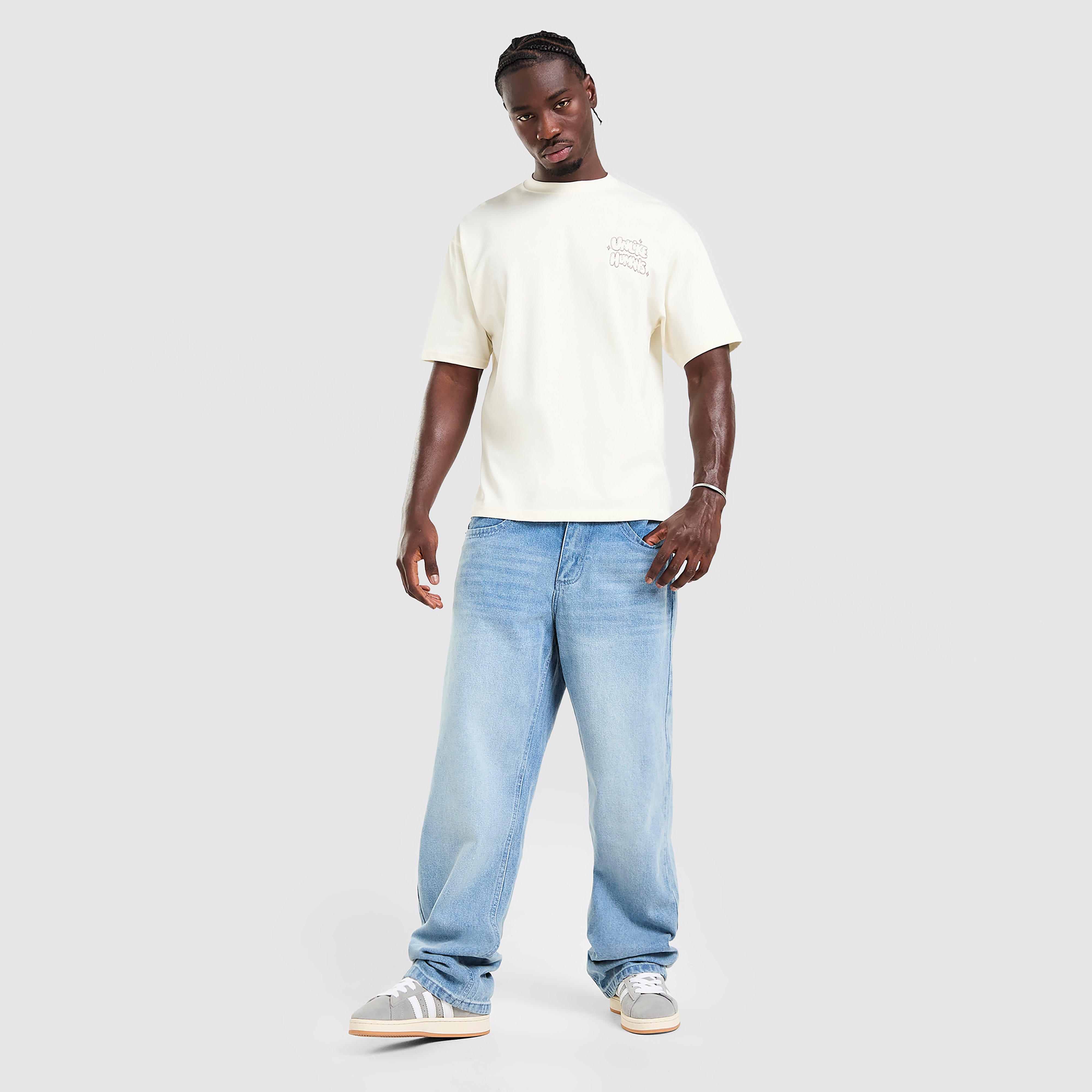 Pánske džínsy UNLIKE HUMANS NOHAVICE  WELLER JN LDEN-STN