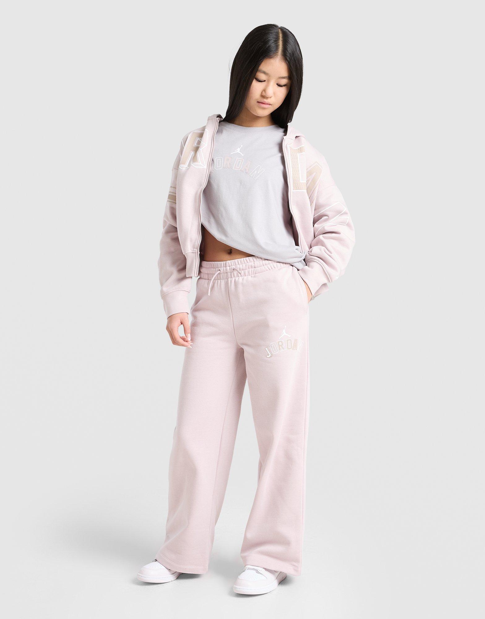 Gyerek póló JORDAN PÓLÓ JORDAN AJ LETTERMAN TEE 45F693-G4R Rózsaszín