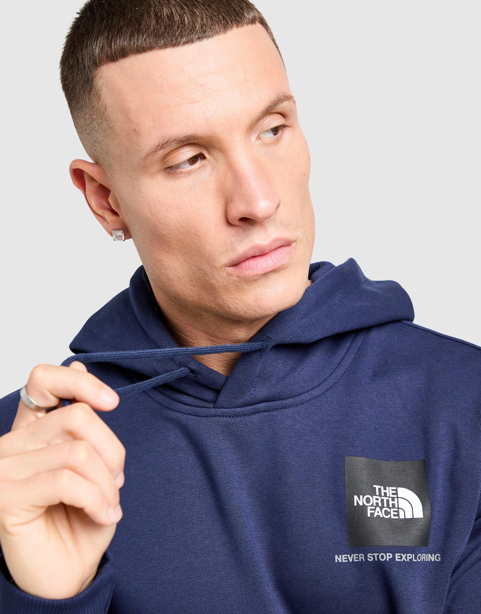 Pánska mikina THE NORTH FACE MIKINA S KAPUCŇOU   M SMALL BOX HOODIE NF0A8CAZ92A1 Tmavomodrá