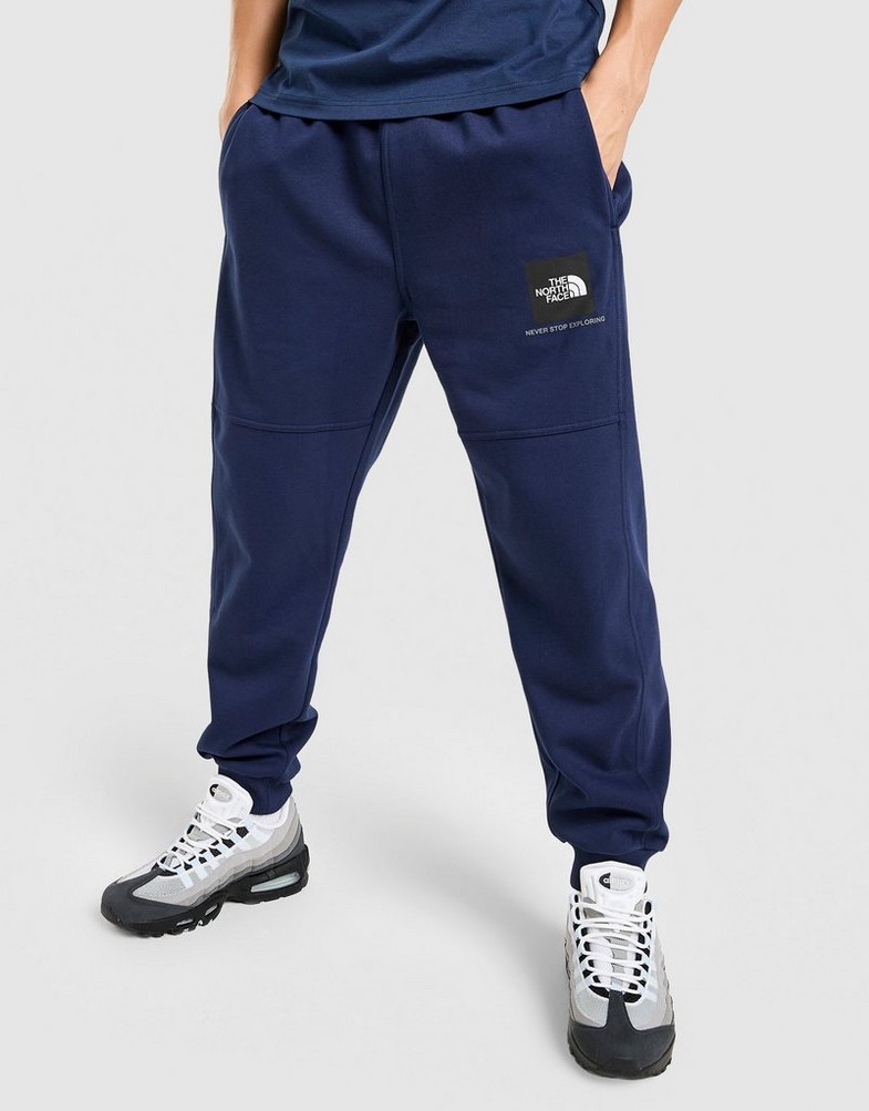 Pantaloni pentru bărbați THE NORTH FACE PANTALONI  W SMALL BOX PANT NF0A8CAX92A1 Bleumarin