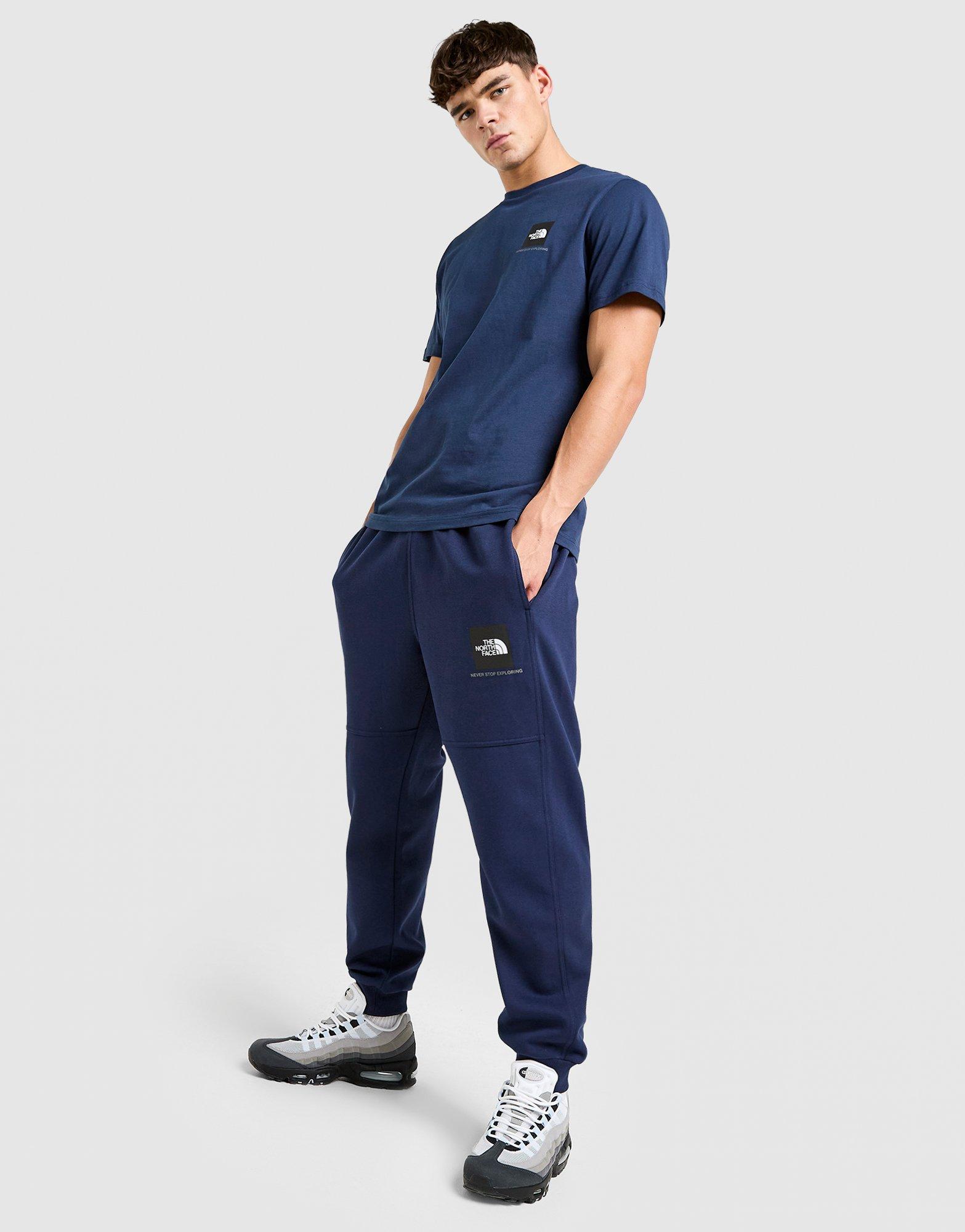 Pantaloni pentru bărbați THE NORTH FACE PANTALONI  W SMALL BOX PANT NF0A8CAX92A1 Bleumarin