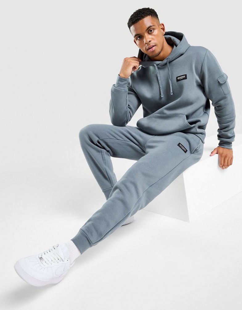 Pantaloni pentru bărbați MCKENZIE PANTALONI  ROCCO FLC PNT BLU-SWTH MCKTM16981150 Albastru