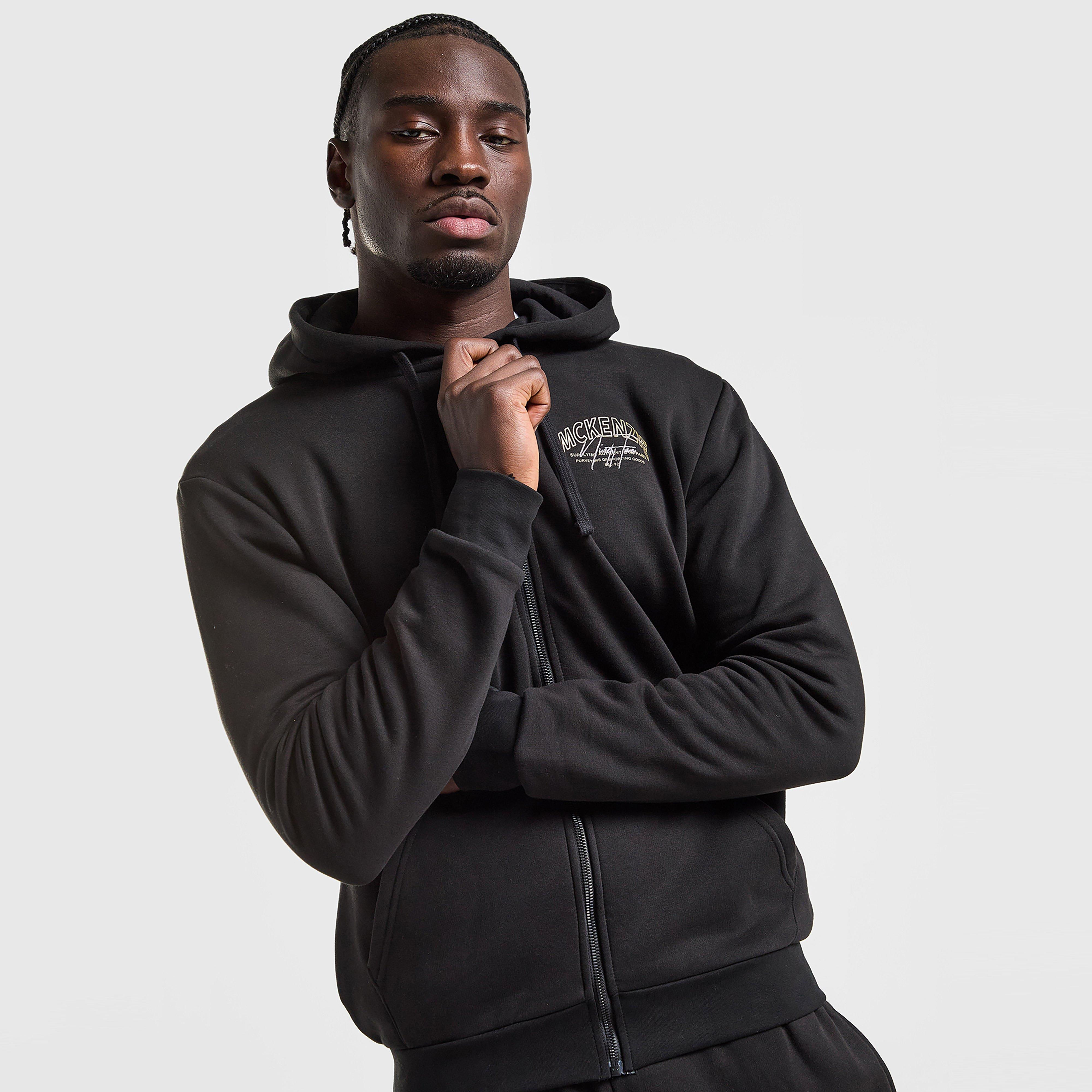 Pánska mikina MCKENZIE MIKINA S KAPUCŇOU SCRIPT FZ HD