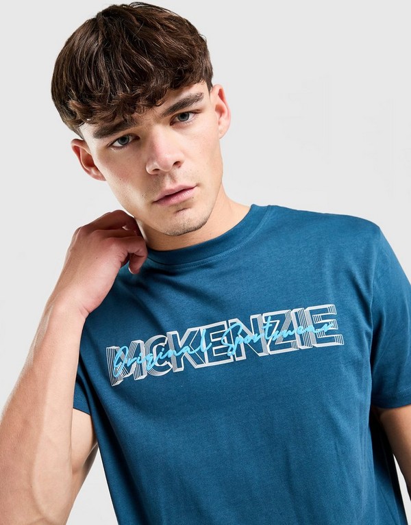 Mckenzie T-Shirt Nitrate Tee Nvy-Mjb - obrazek 2