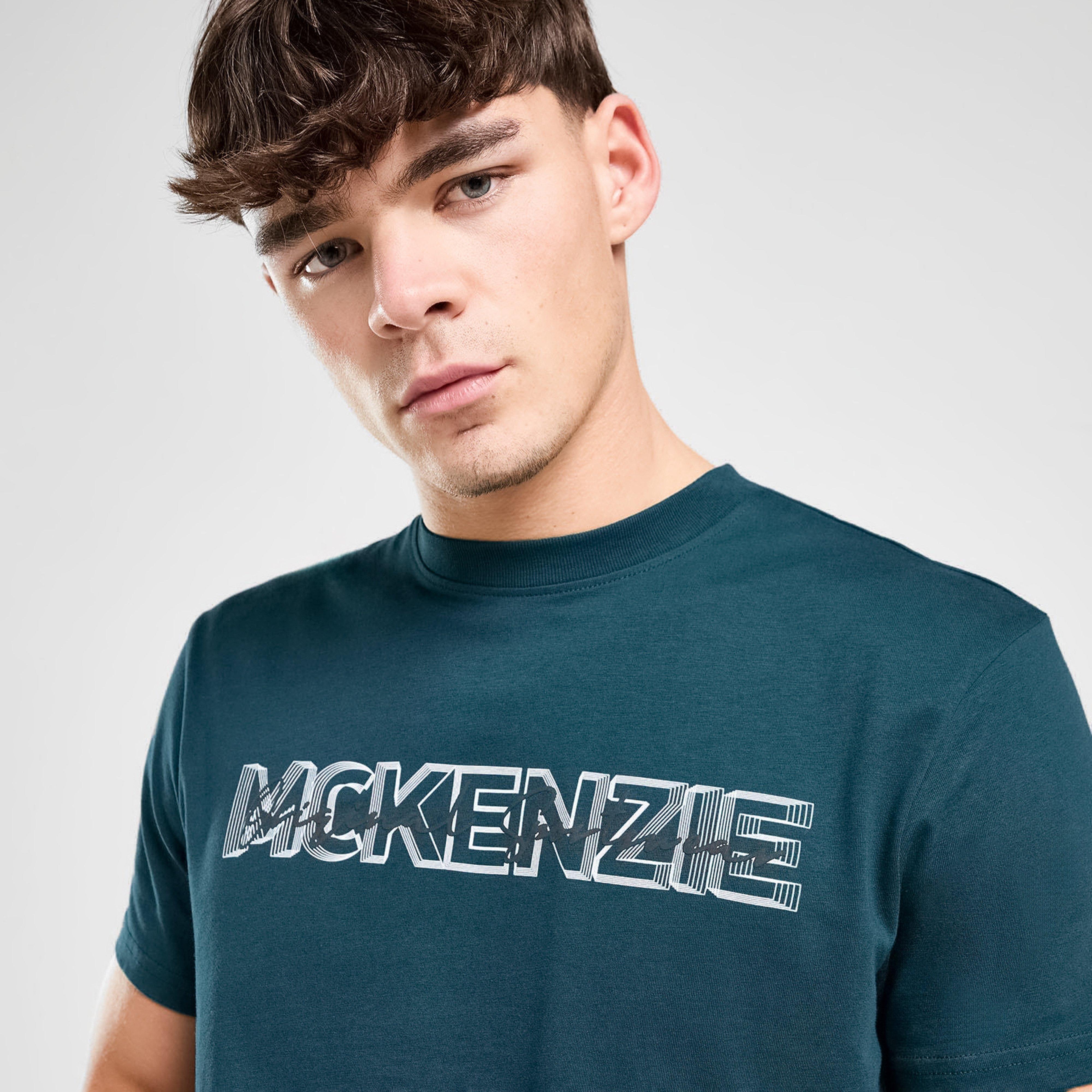 Férfi póló MCKENZIE PÓLÓ NITRATE TEE GRN-GRNE