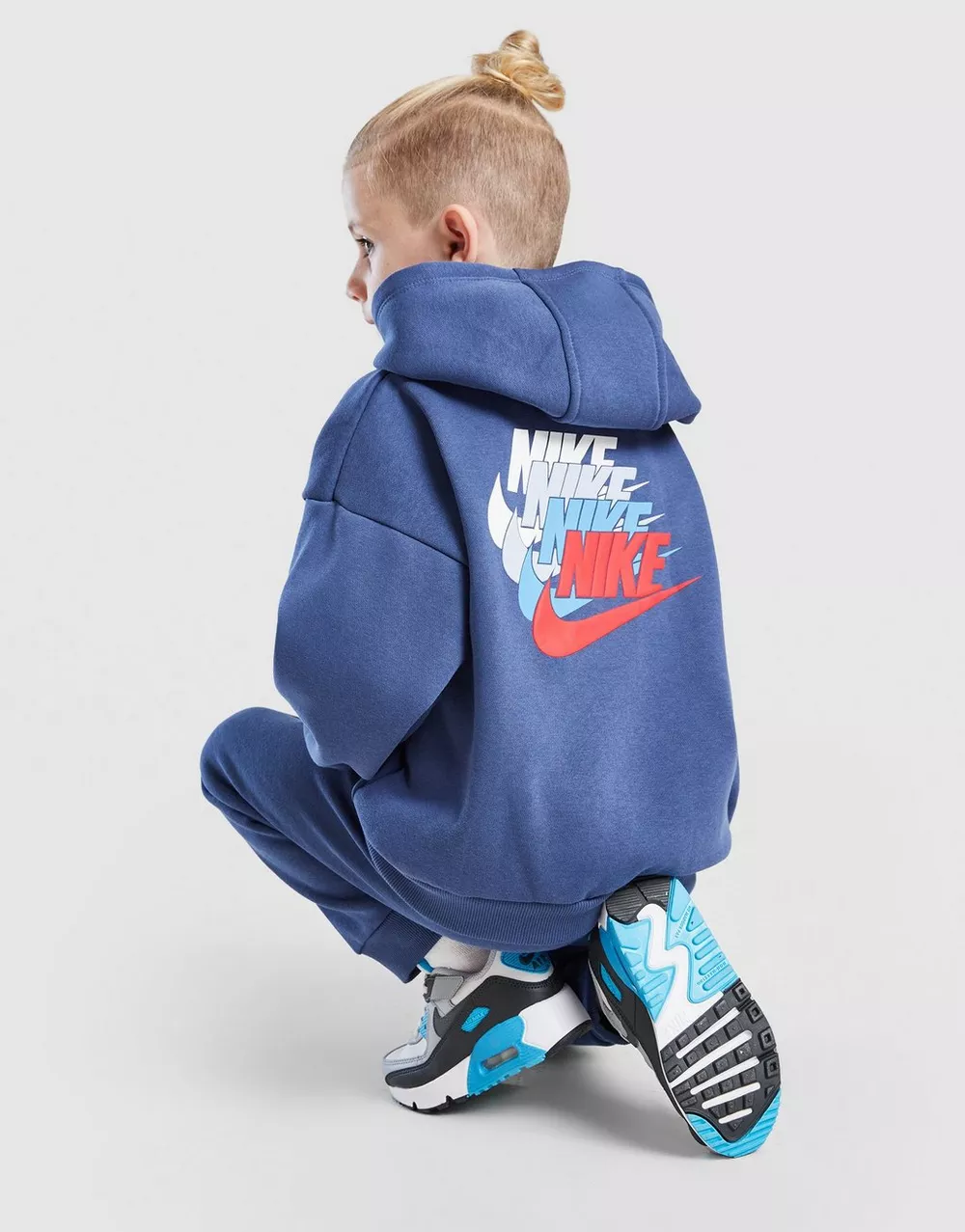 NIKE СПОРТИВНИЙ КОСТЮМ B NSW GFX FLC PO PANT SET, фото 1 з 5