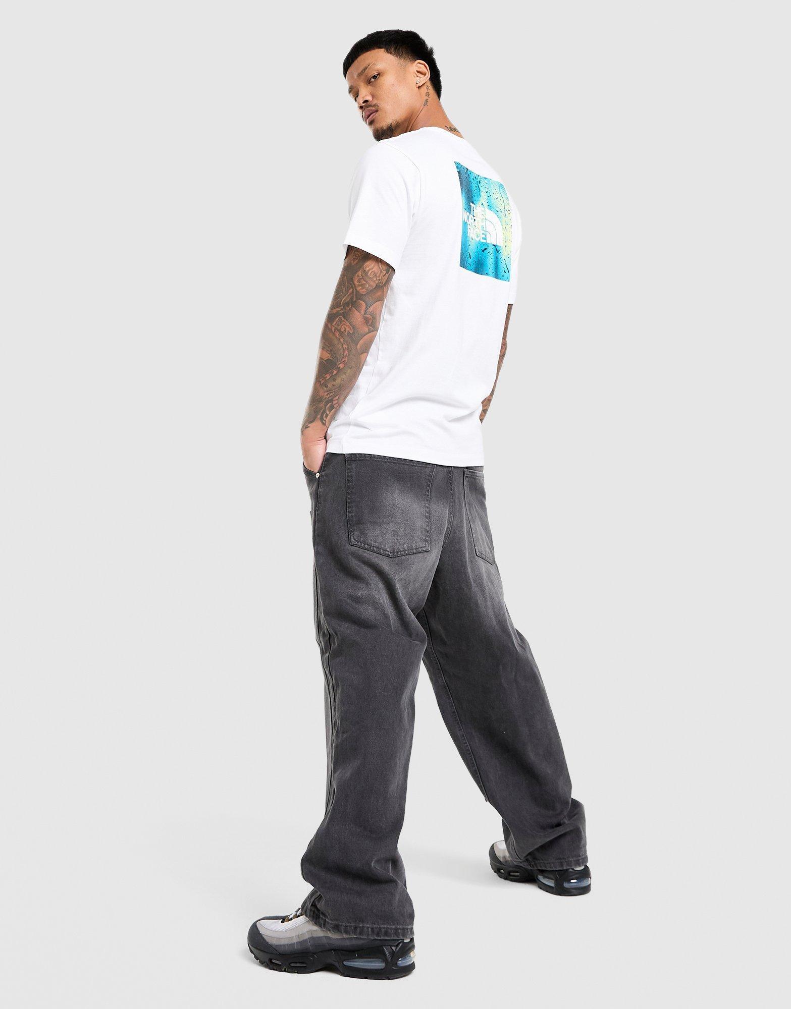 Pánske tričko THE NORTH FACE TRIČKO M PHOTO MIX RAIN REGULAR NF0A8HD9FN41 Biela