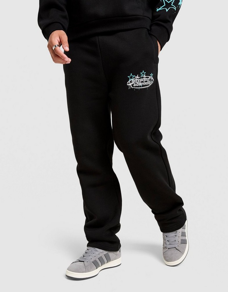 Vyriškos kelnės SUPPLY&DEMAND KELNĖS BROOKLYN PNT BLK-BLK SUPTM18117007 Juoda