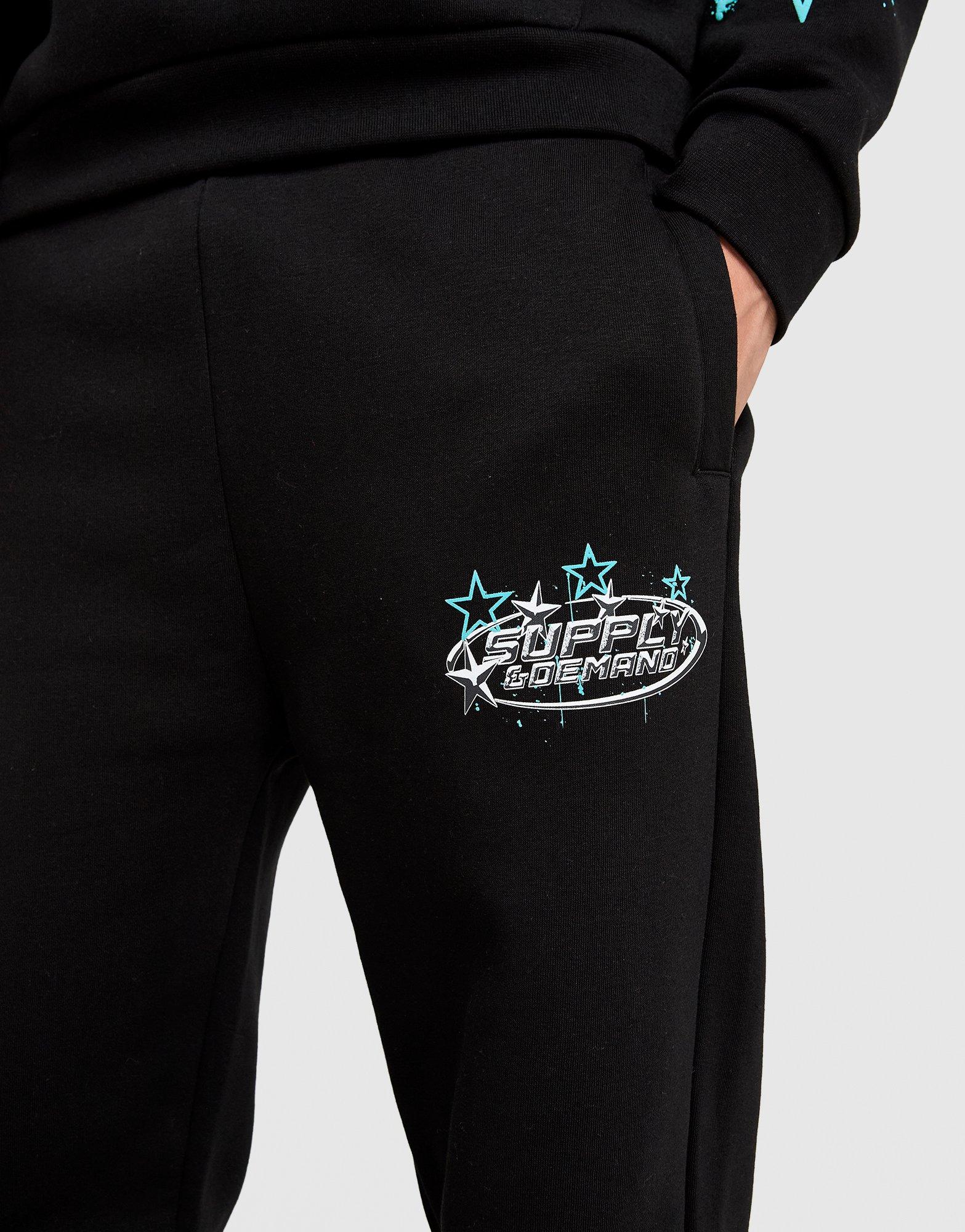 Мъжки панталони SUPPLY&DEMAND ПАНТАЛОНИ BROOKLYN PNT BLK-BLK SUPTM18117007 Черен