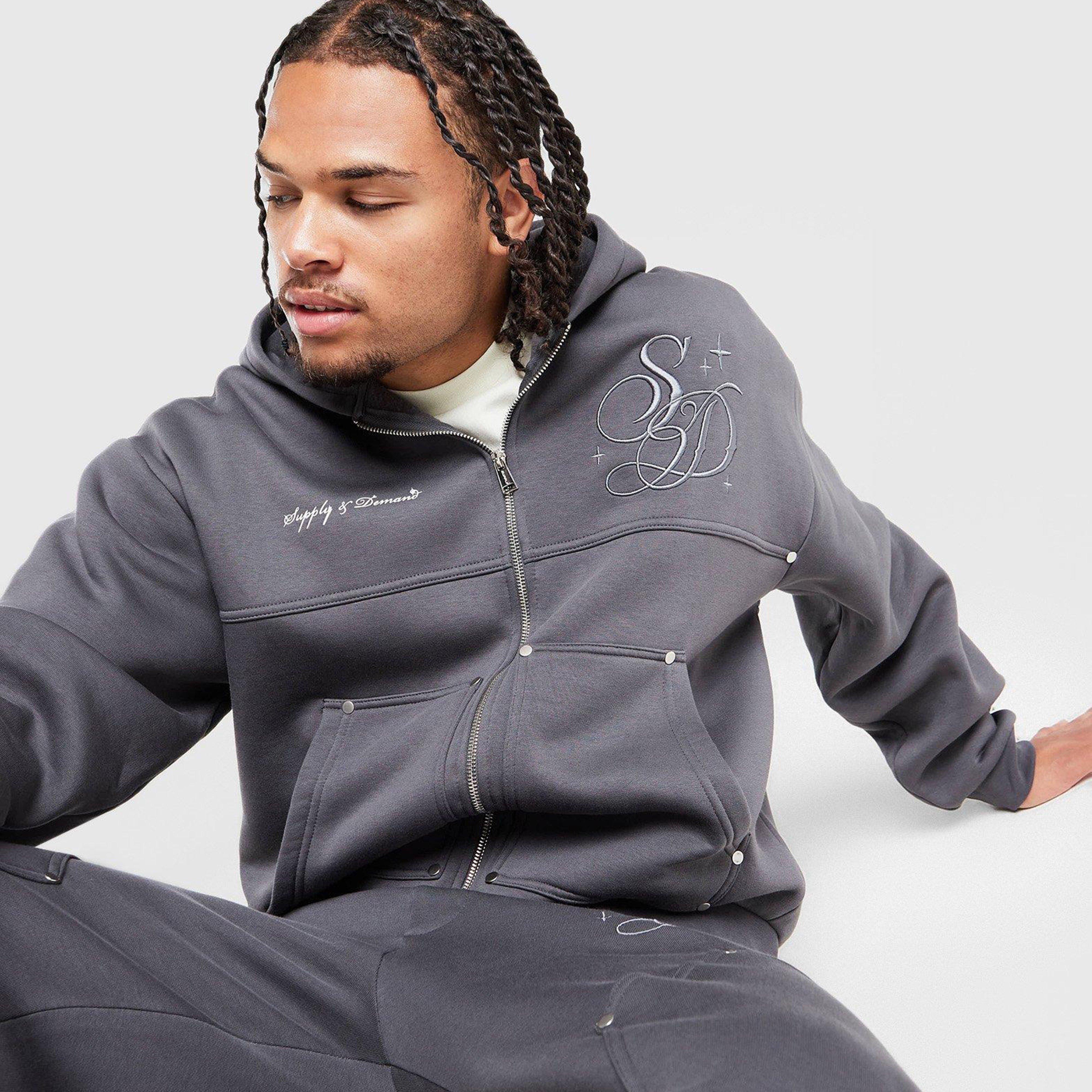 Pánska mikina SUPPLY&amp;DEMAND MIKINA S KAPUCŇOU AUSTIN 2