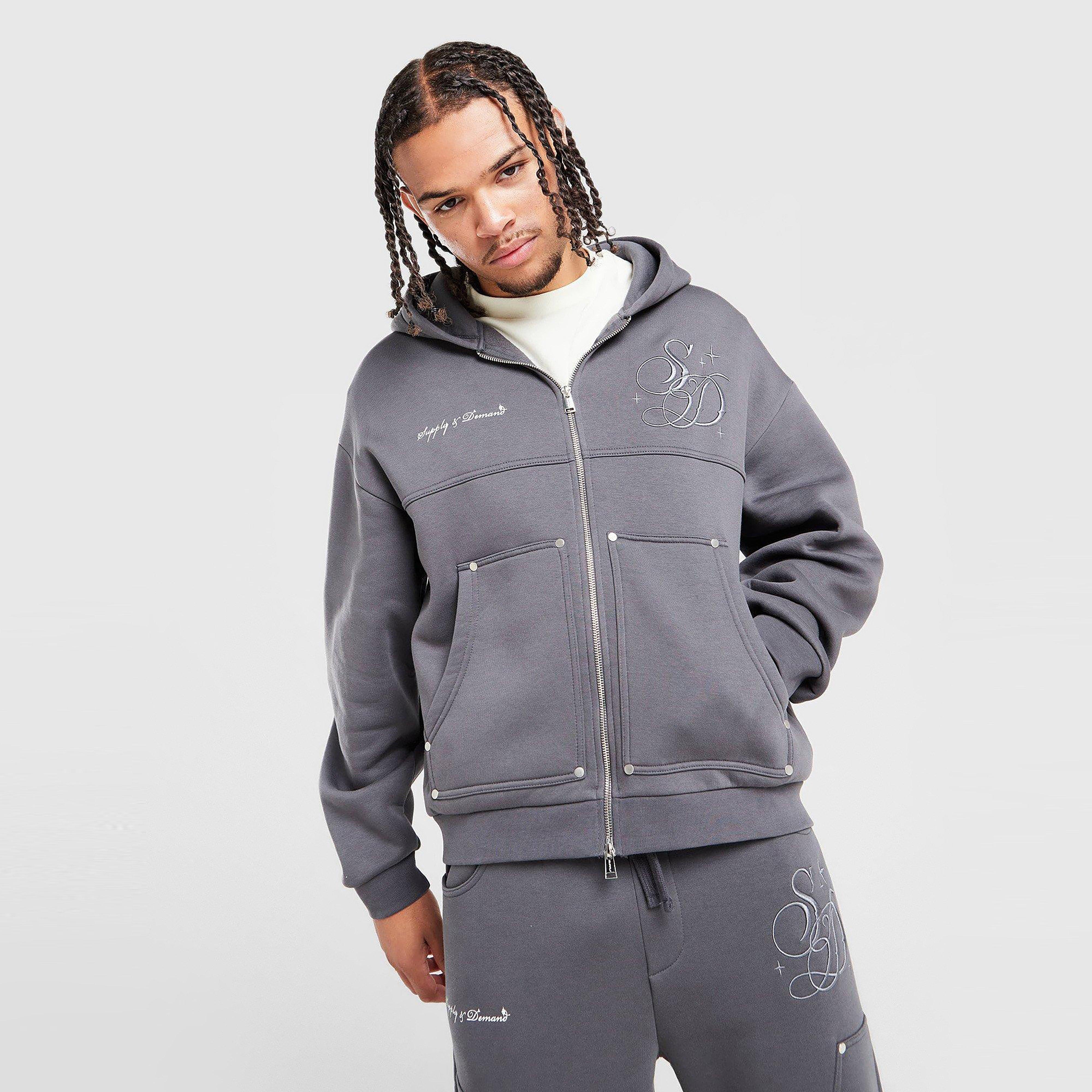 Pánska mikina SUPPLY&amp;DEMAND MIKINA S KAPUCŇOU AUSTIN 2