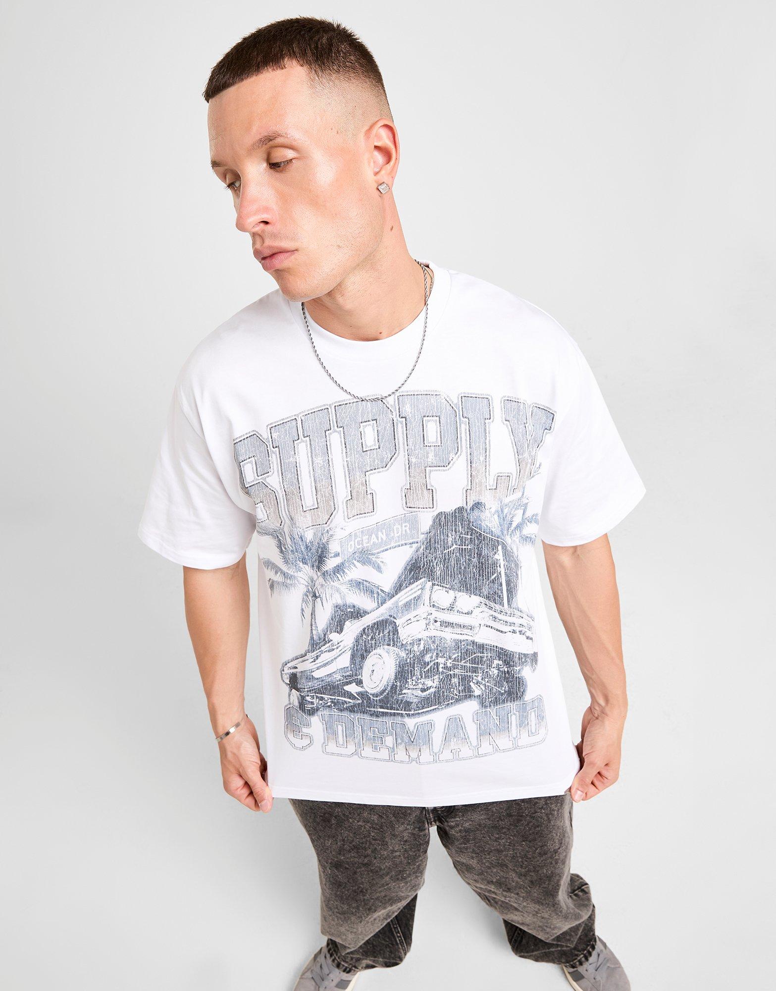 Supply&demand Tričko Ocean Tee Wht-Wht.