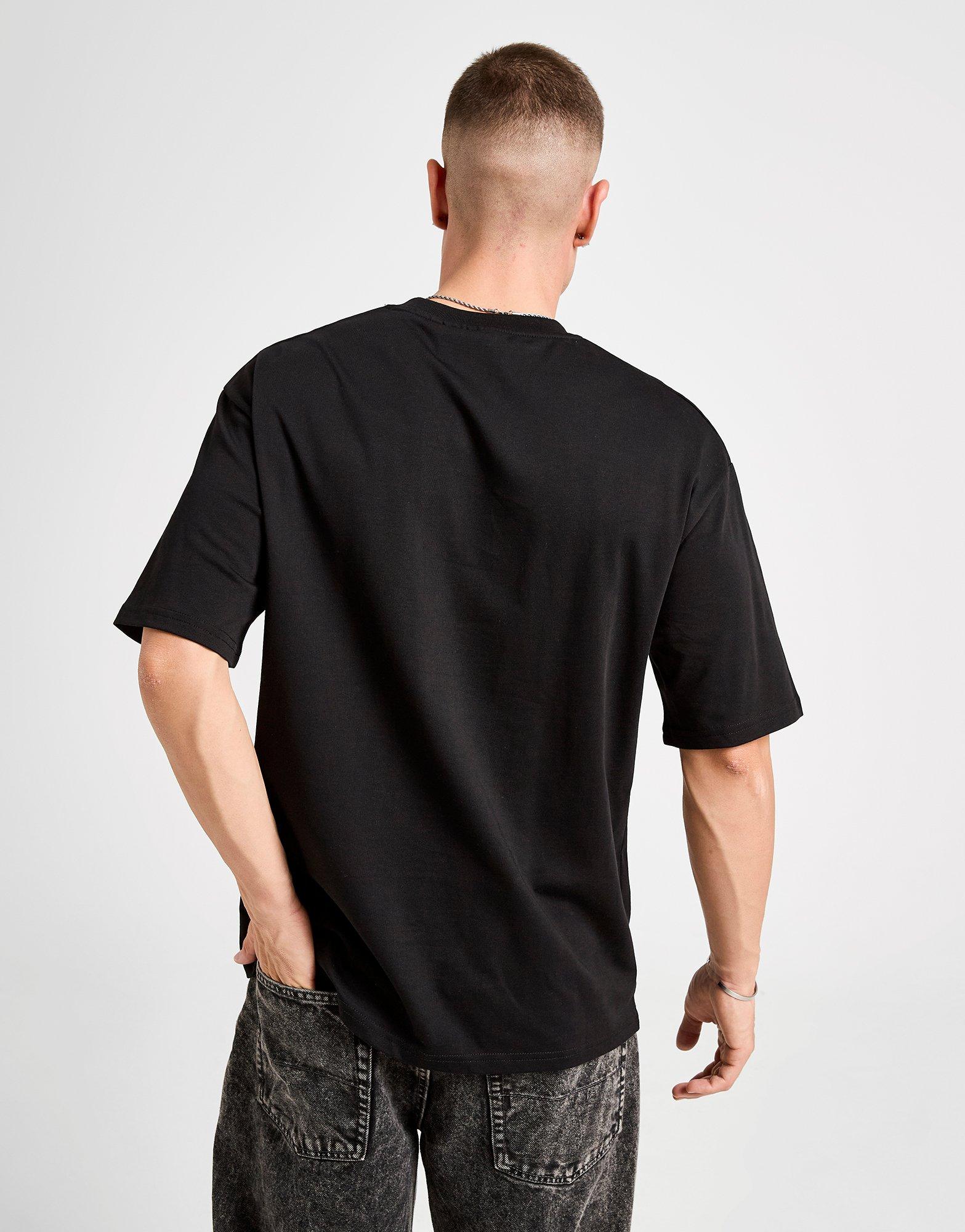 Pánske tričko SUPPLY&DEMAND TRIČKO FAST LIFE TEE BLK-BLK SUPTM18230007 Černá