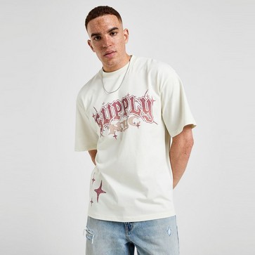 Vyriški marškiniai SUPPLY&DEMAND MARŠKINĖLIAI MEGA TEE GRY-VGY