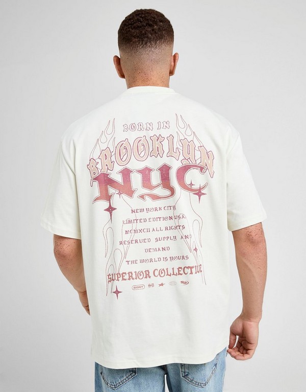 Supply&demand T-Shirt Mega Tee Gry-Vgy - obrazek 2