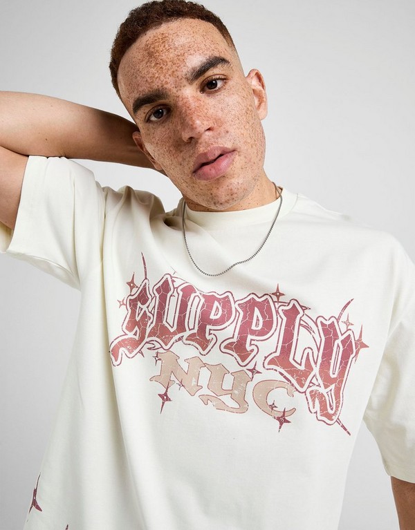 Supply&demand T-Shirt Mega Tee Gry-Vgy - obrazek 3