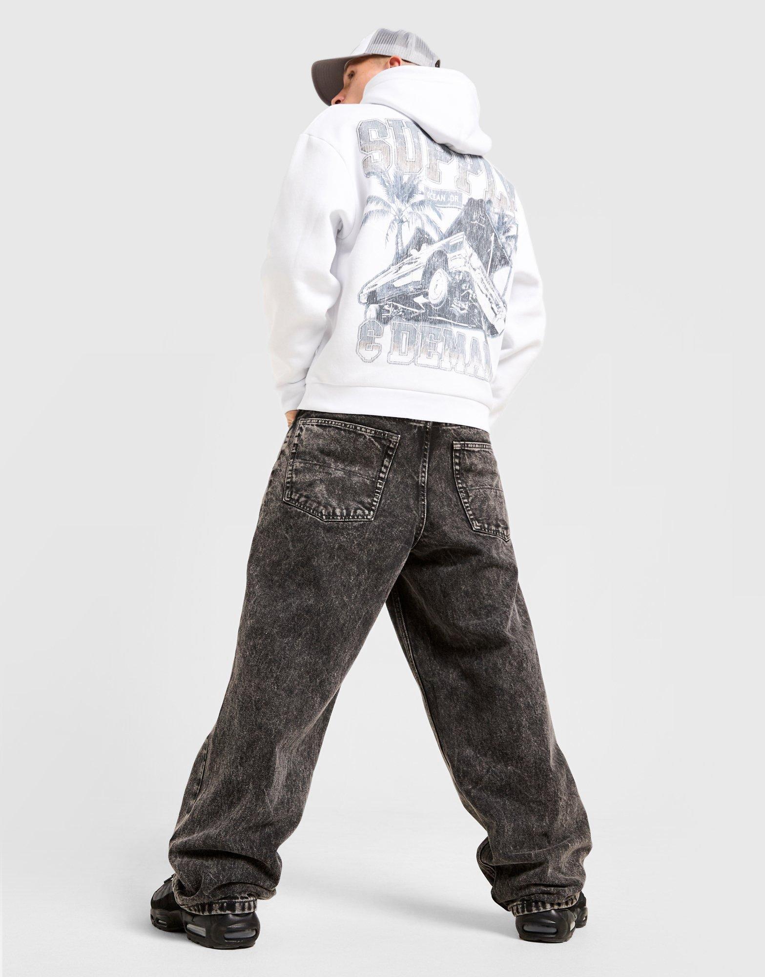 Supply&demand Bluza Z Kapturem Ocean Hd Wht-Wht