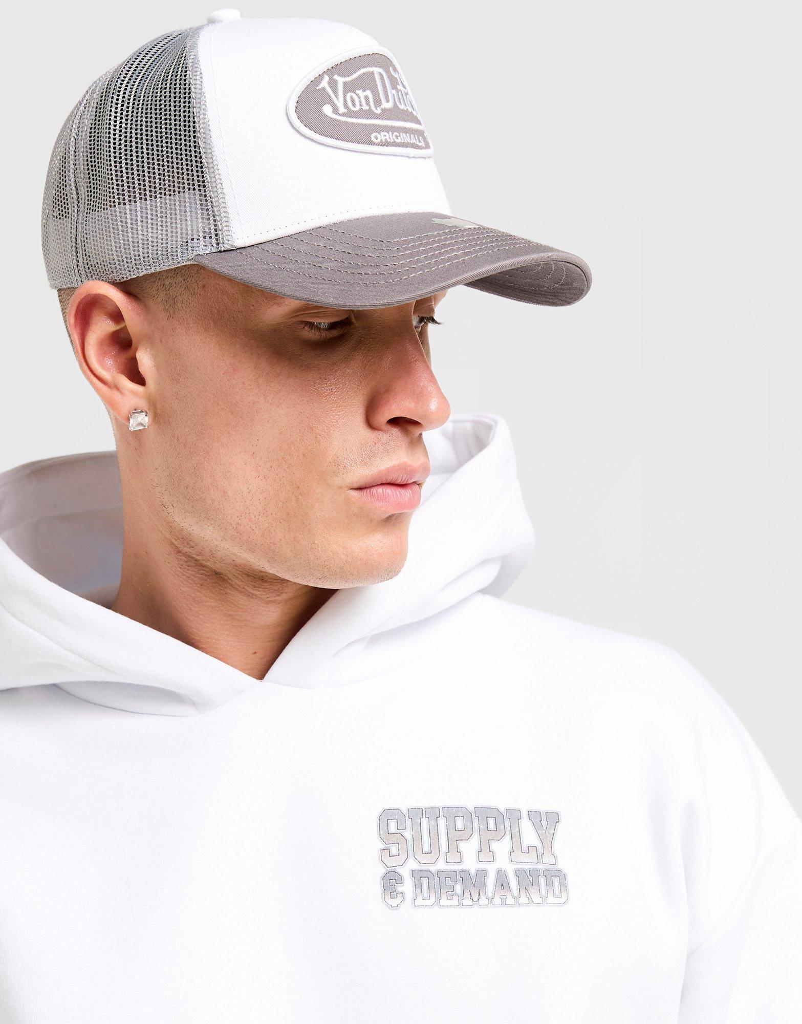 Pánska mikina SUPPLY&DEMAND MIKINA S KAPUCŇOU OCEAN HD WHT-WHT SUPTM18236010 Biela