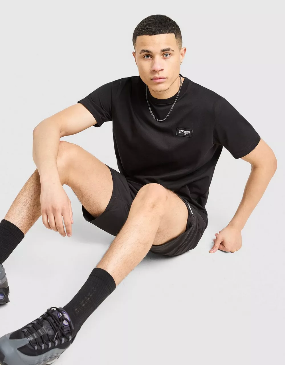 MCKENZIE ФУТБОЛКА ROCCO TEE BLK-BLK, фото 1 з 5