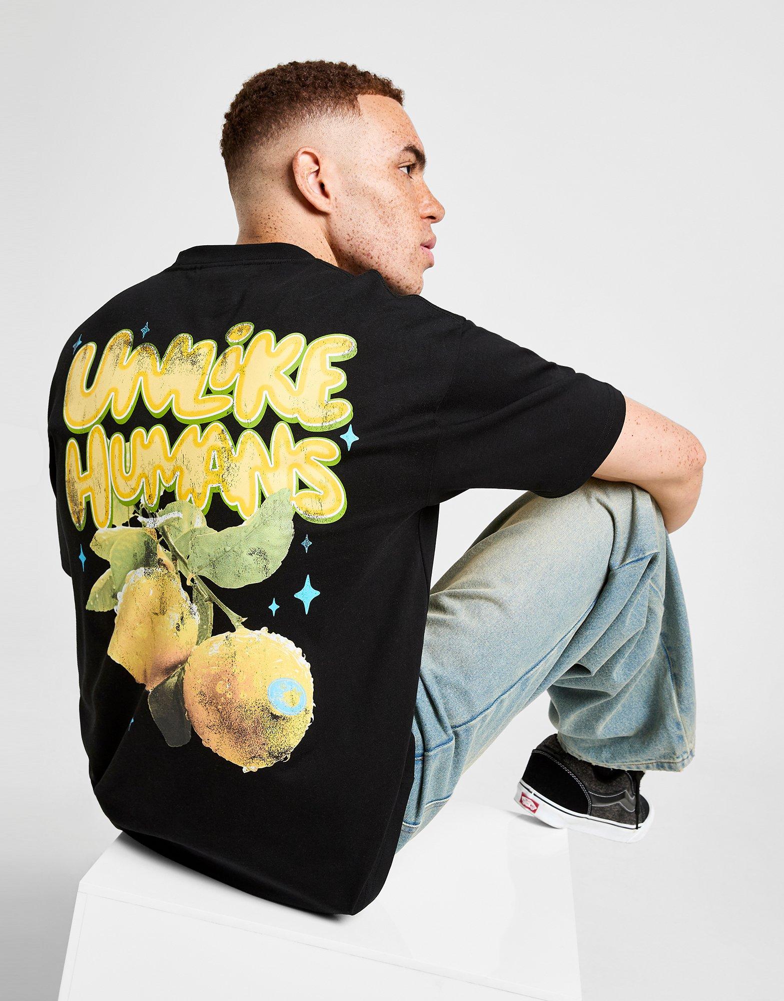 Unlike Humans Tričko Sour Tee Blk.