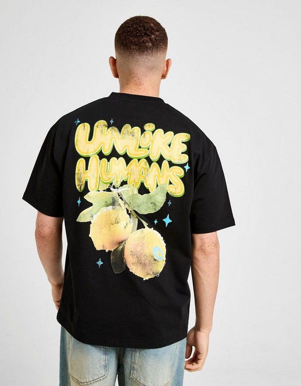 Unlike Humans Tričko Sour Tee Blk