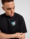 UNLIKE HUMANS PÓLÓ PARTY CLUB TEE BLK-BLK
