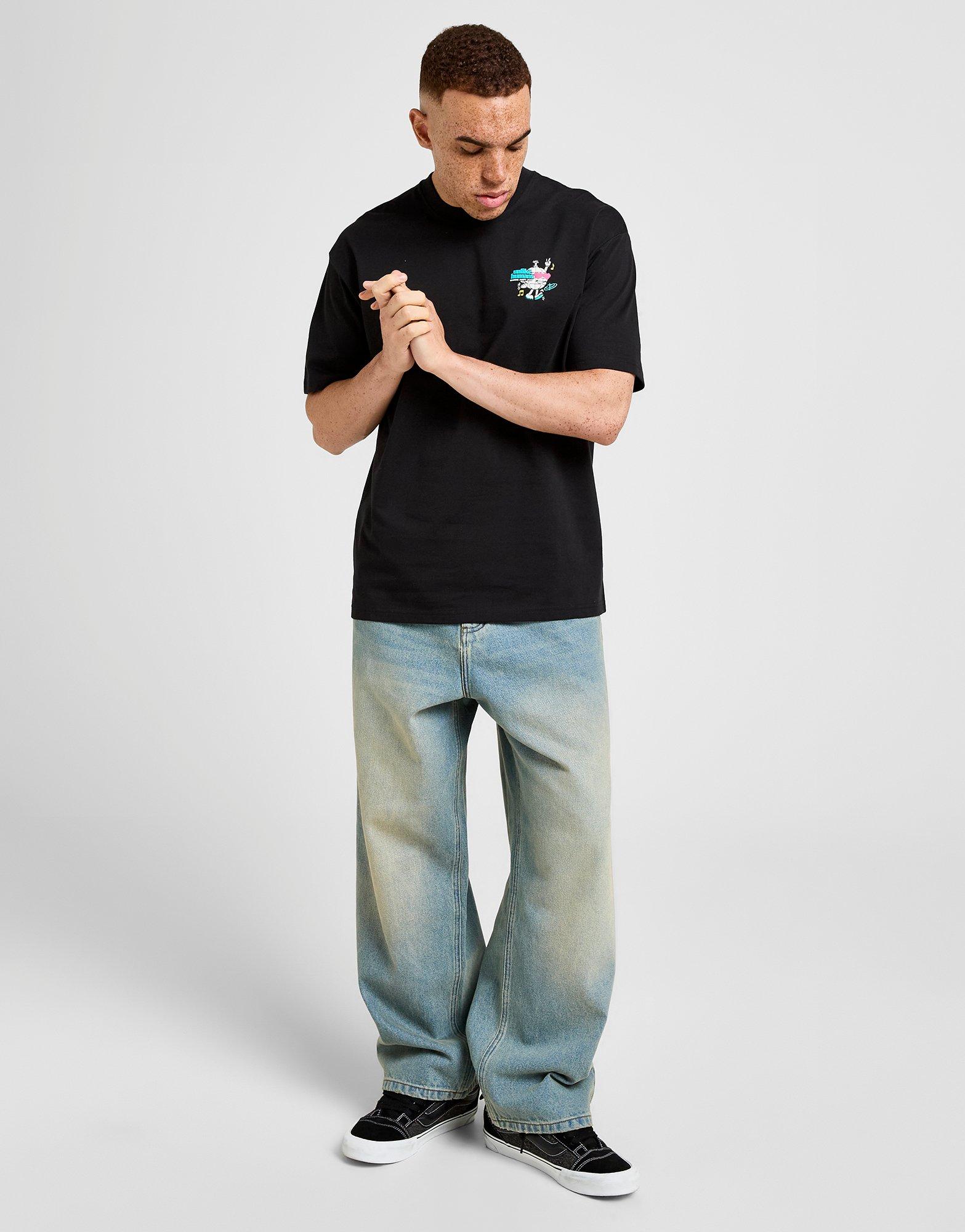 Чоловічі футболки UNLIKE HUMANS ФУТБОЛКА PARTY CLUB TEE BLK-BLK ULHTM10408007 Чорний