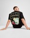 UNLIKE HUMANS TRICOU MARGS TEE BLK-BLK
