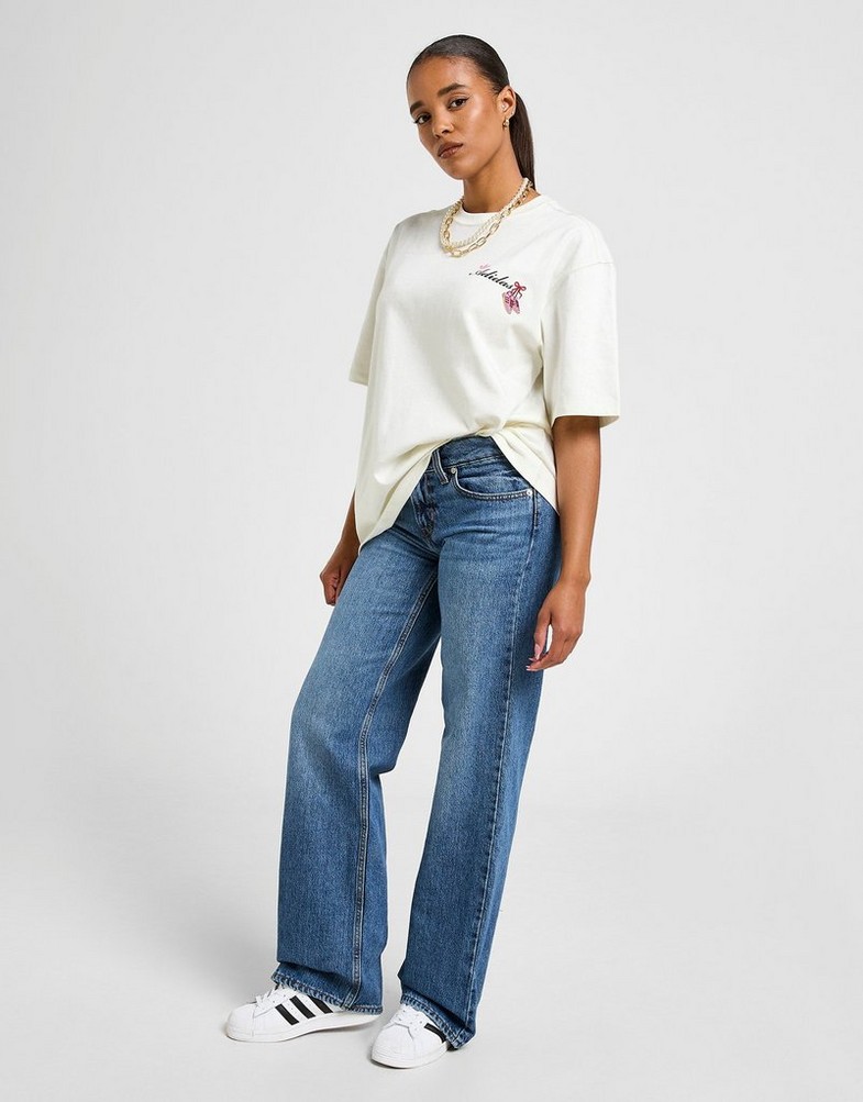 Moteriški marškinėliai ADIDAS MARŠKINĖLIAI FTW BOW G TEE - L KS5425 Balta