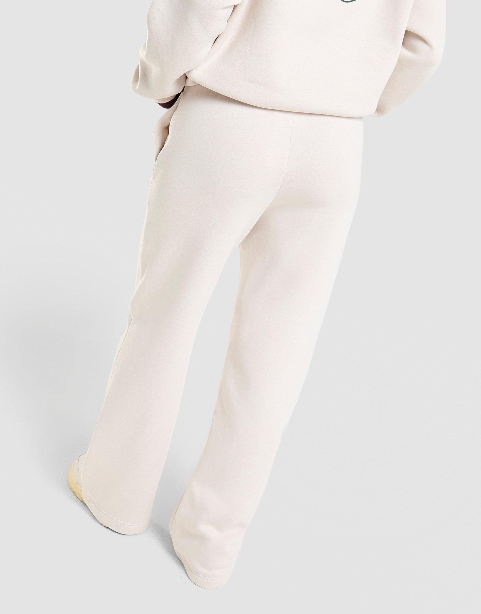 Дамски панталон NIKE ПАНТАЛОНИ W NSW FLC HR PANT WIDE 2 IR3612-104 Бежов