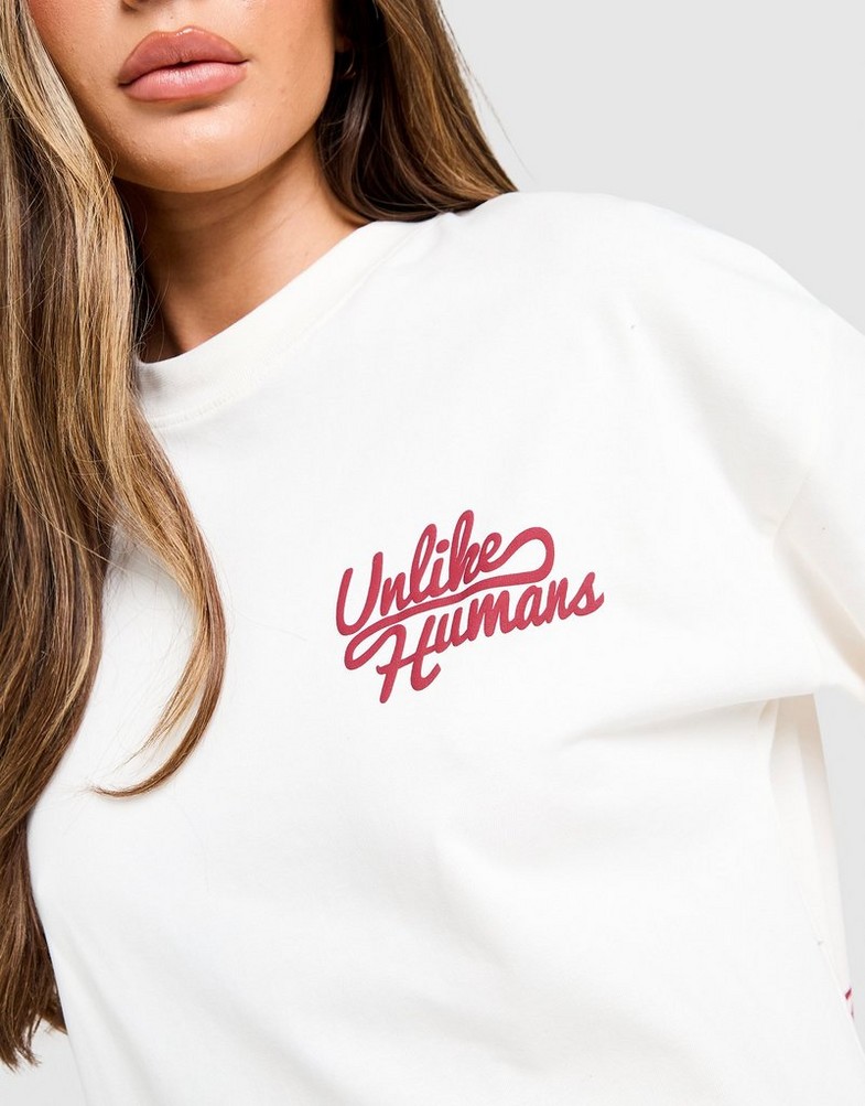 Жіночі футболки UNLIKE HUMANS ФУТБОЛКА DELY TEE ULHTW10340104 Бежевий