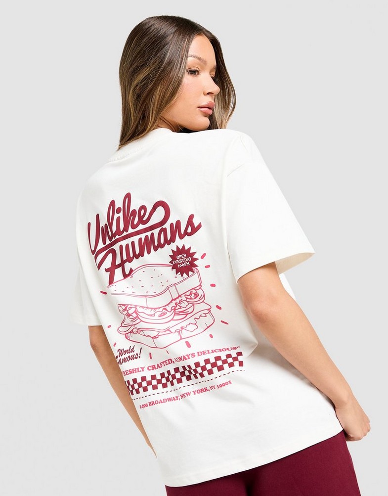 Жіночі футболки UNLIKE HUMANS ФУТБОЛКА DELY TEE ULHTW10340104 Бежевий