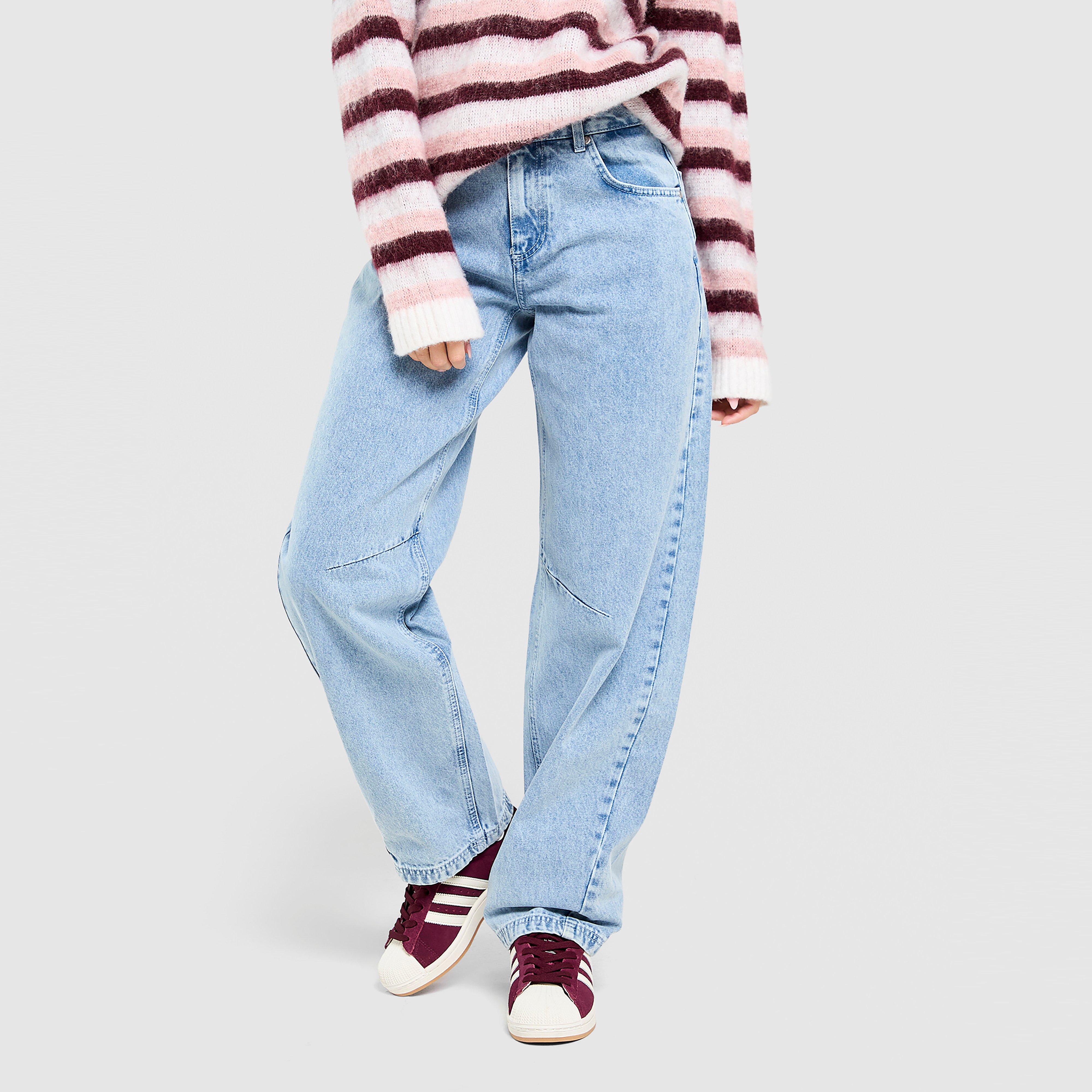 Női farmernadrág UNLIKE HUMANS NADRÁG UH BAGGY JEAN