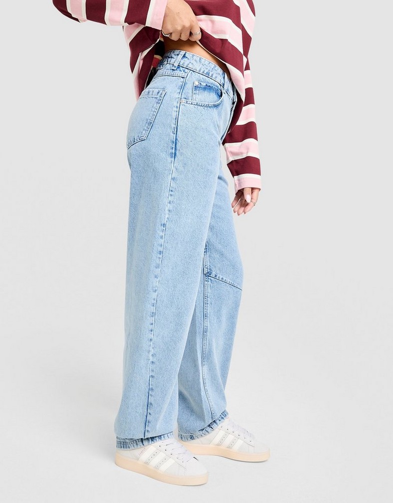 Жіночі джинси UNLIKE HUMANS ШТАНИ UH BAGGY JEAN ULHTW10253740 Блакитний