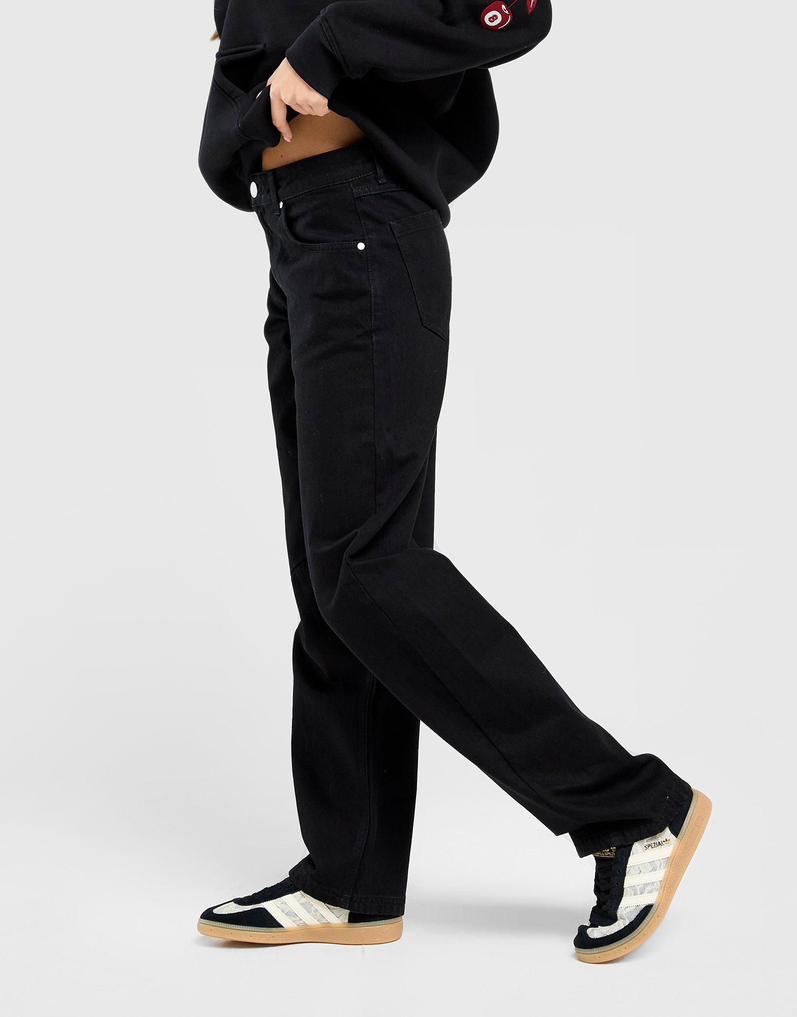 Dámské džíny UNLIKE HUMANS KALHOTY  UH BAGGY JEAN ULHTW10253007 Černá