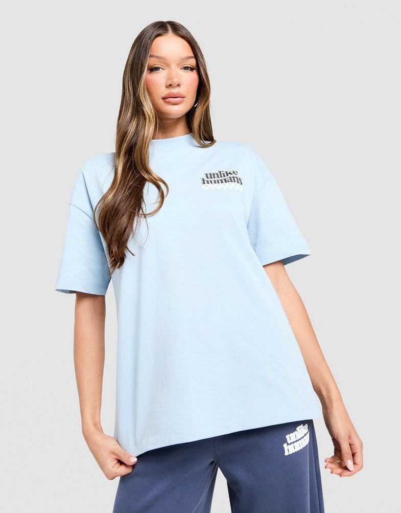 Жіночі футболки UNLIKE HUMANS ФУТБОЛКА CEREAL TEE ULHTW10344894 Блакитний