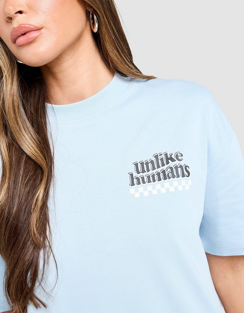 Жіночі футболки UNLIKE HUMANS ФУТБОЛКА CEREAL TEE ULHTW10344894 Блакитний