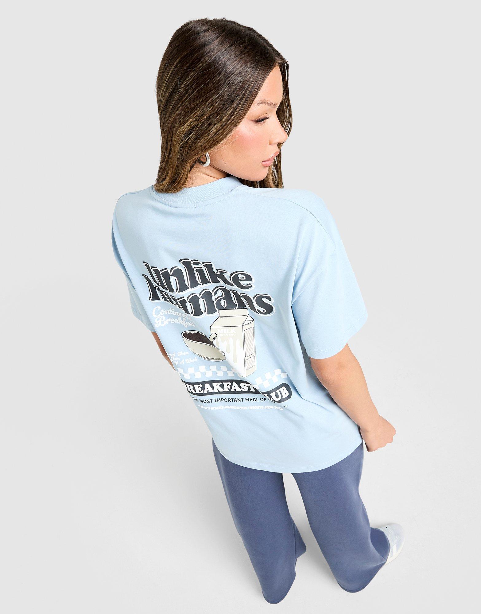 Ženski T-shirt UNLIKE HUMANS T-SHIRT CEREAL TEE ULHTW10344894 plava