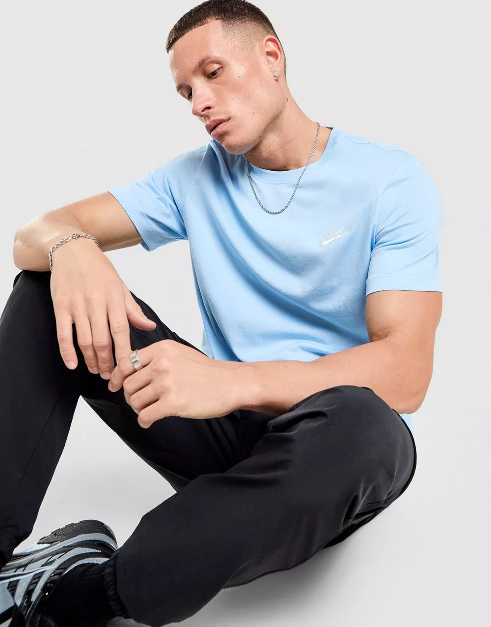 NIKE ФУТБОЛКА M NSW CLUB DT TEE, фото 1 з 5