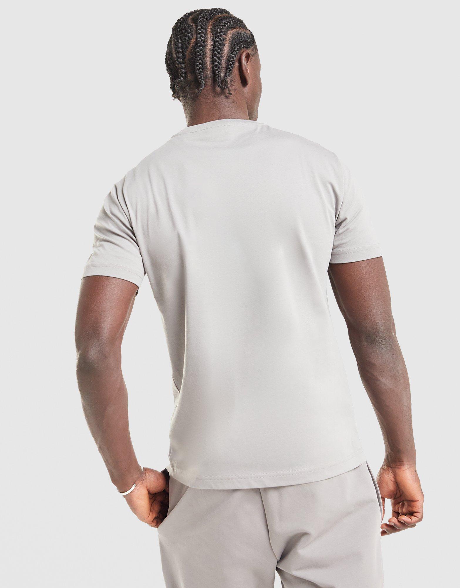 Koszulka, t-shirt męski EMPORIO ARMANI 7 T-SHIRT GRAPHIC AF132447M001934U8062 Szary