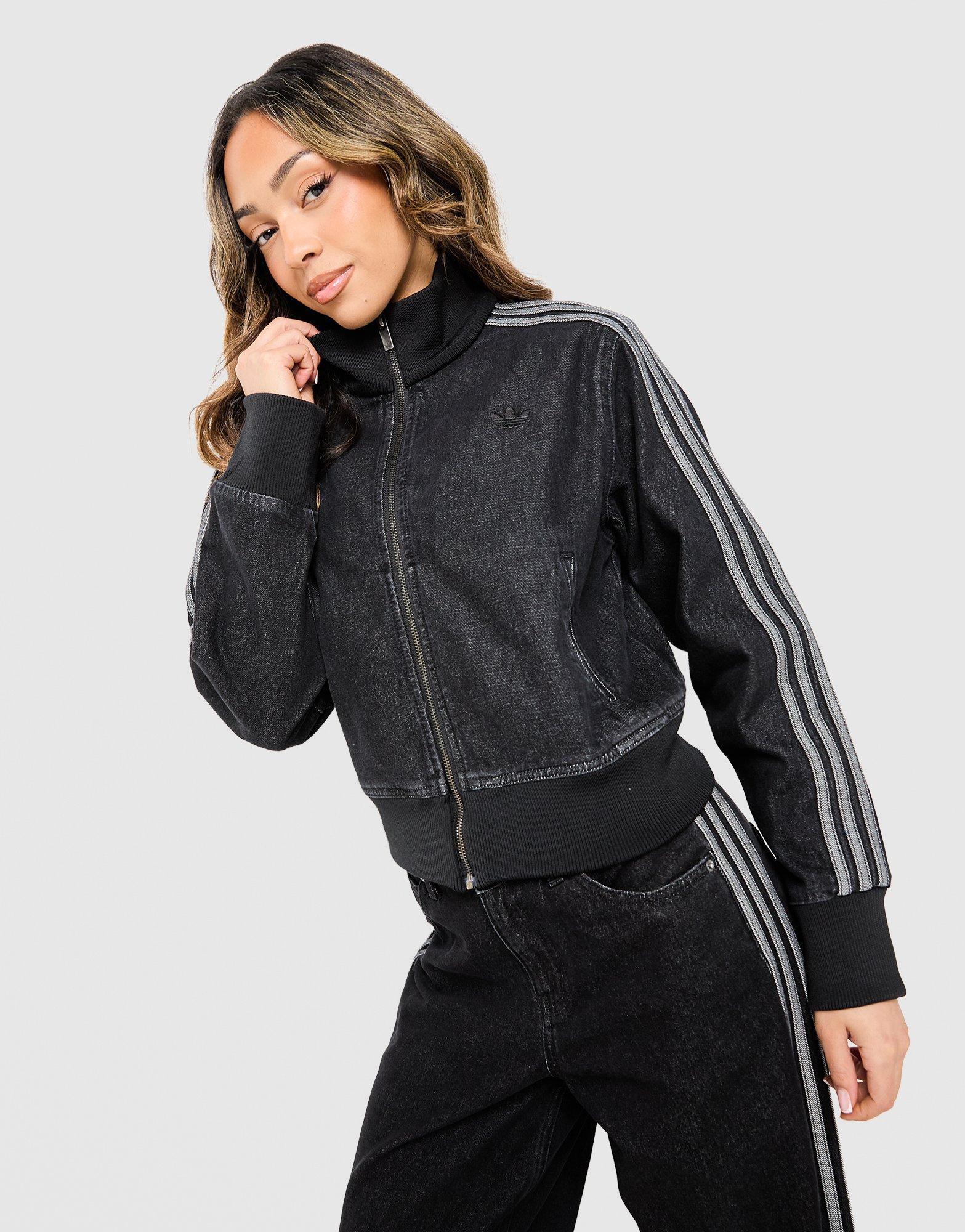 Dámské džíny ADIDAS BUNDA FIREBIRD TT D KD2898 Černá