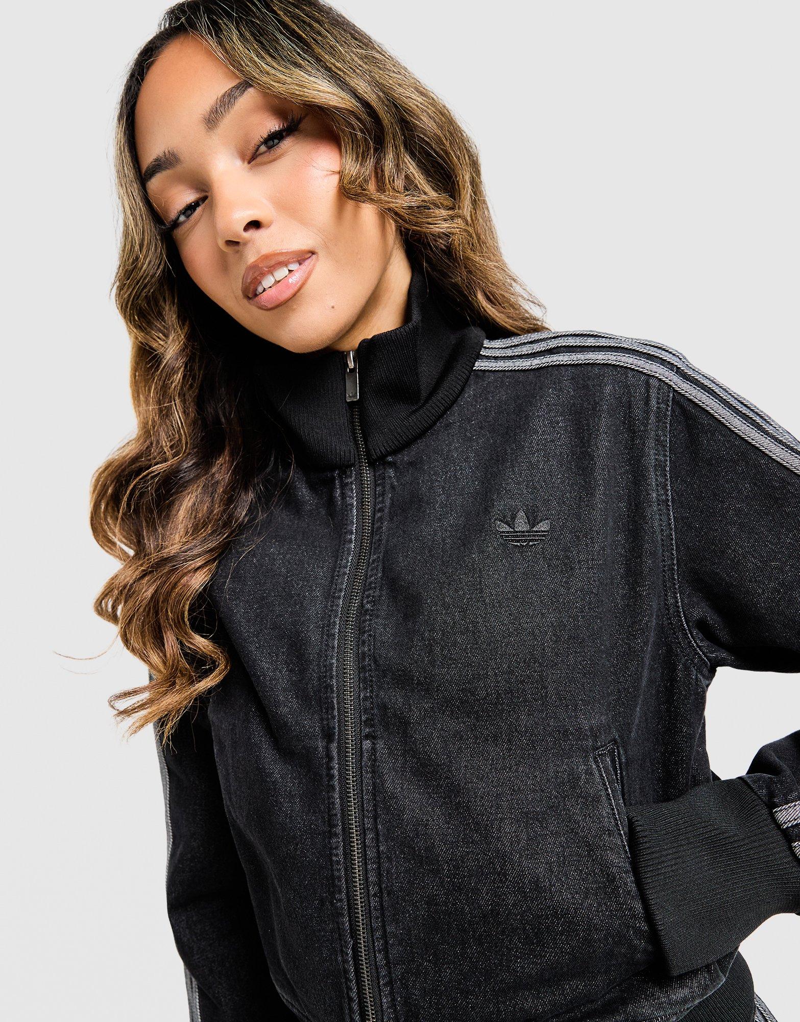 Dámské džíny ADIDAS BUNDA FIREBIRD TT D KD2898 Černá