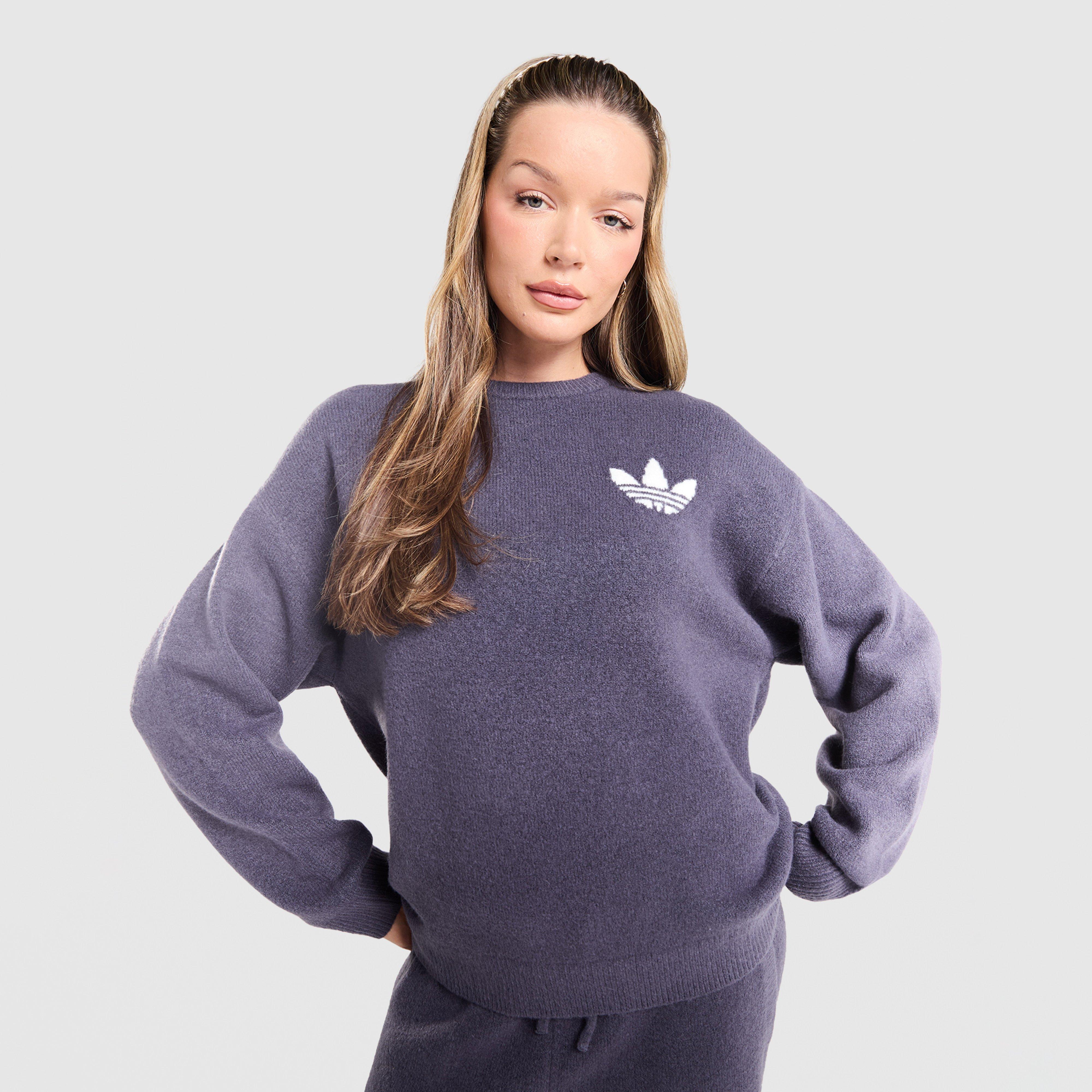 Dámska mikina ADIDAS SVETER KNITTED SWEATER