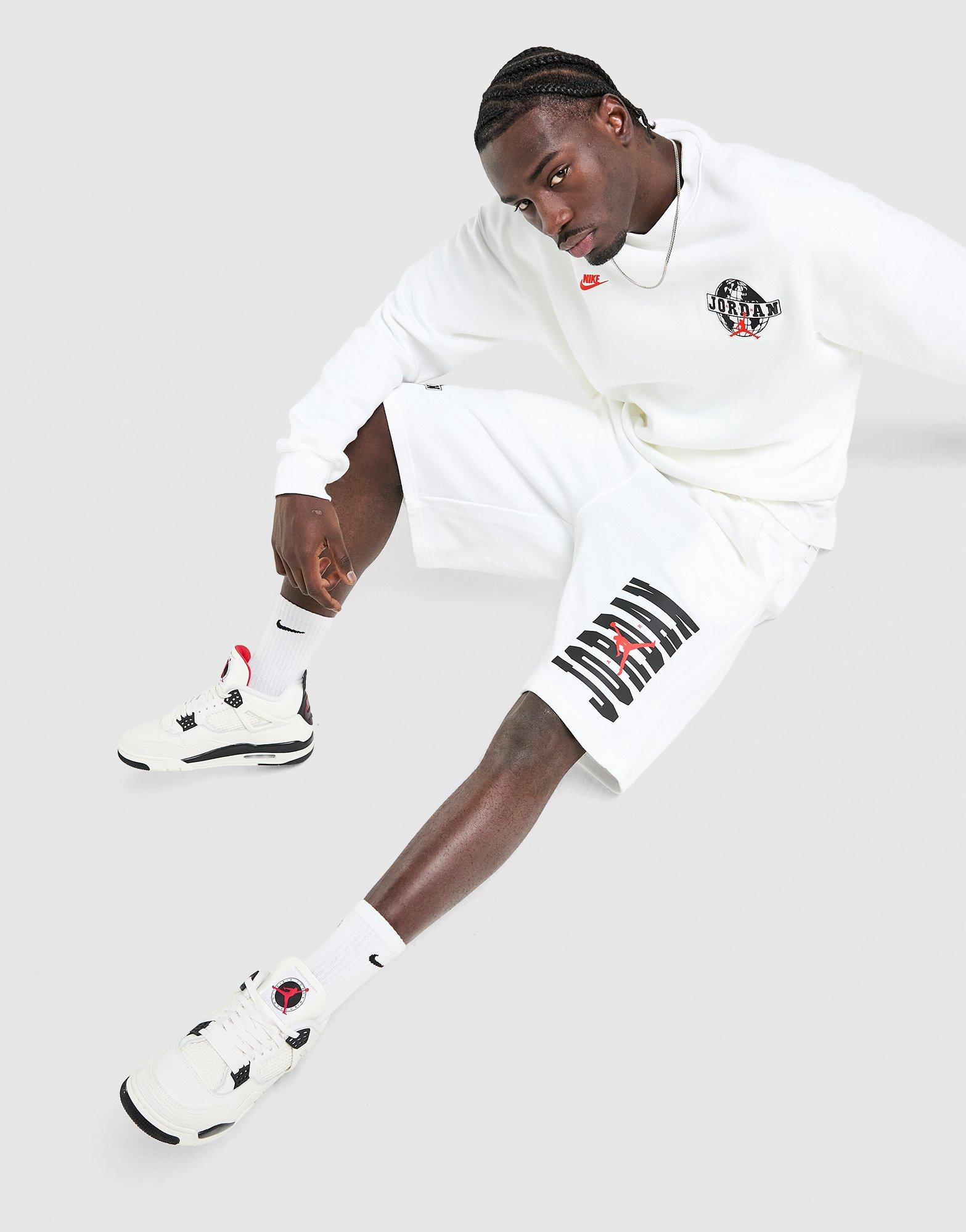 Jordan Szorty M J Brk Vt Flc Shrt Lb