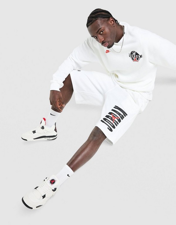 Jordan Szorty M J Brk Vt Flc Shrt Lb