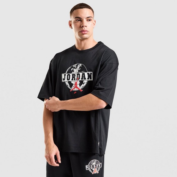 JORDAN T-SHIRT M J GLOBE GFX OVSZ SS CREW