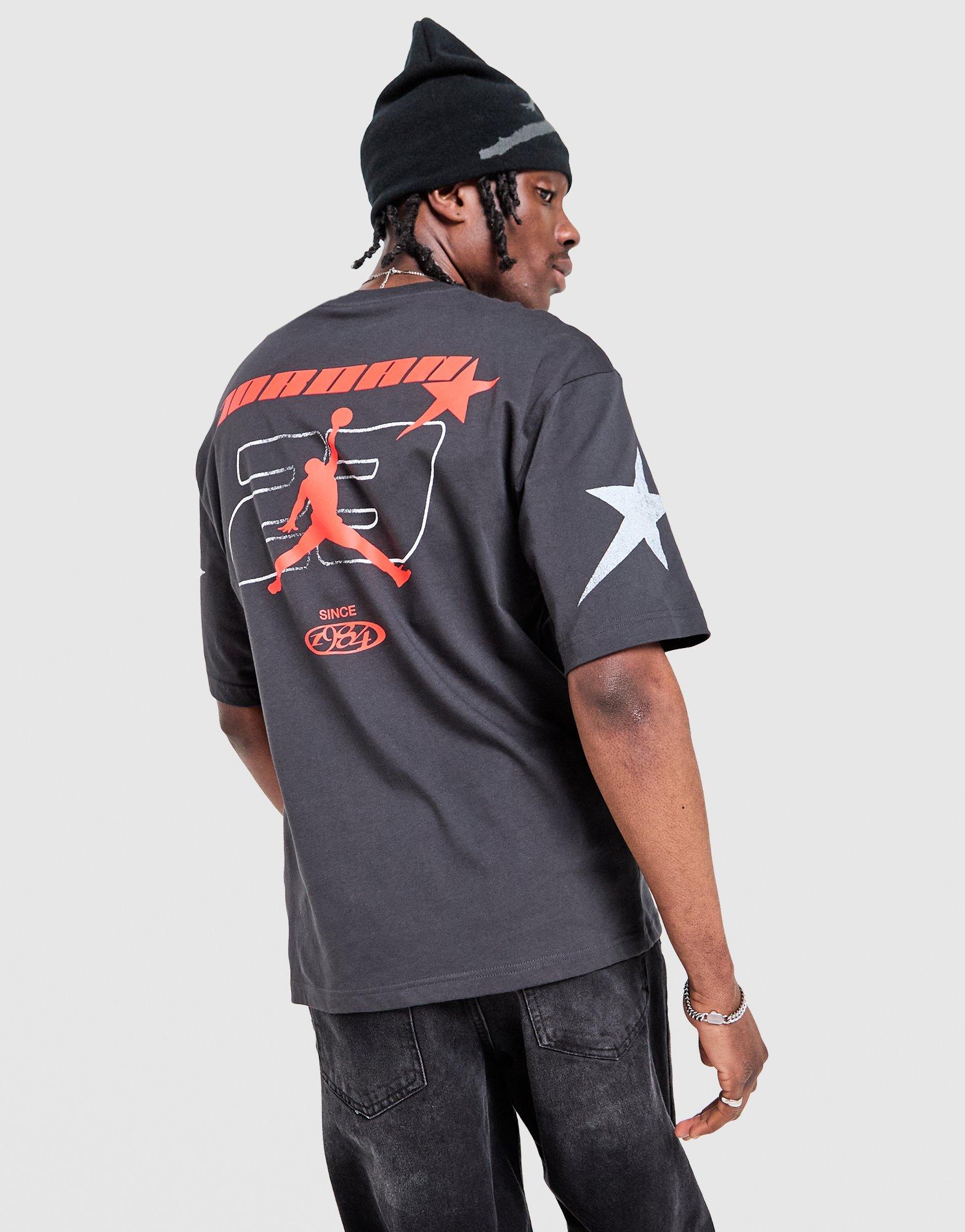 Pánske tričko JORDAN TRIČKO M J STAR GFX SS CREW IQ0782-045 Čierna