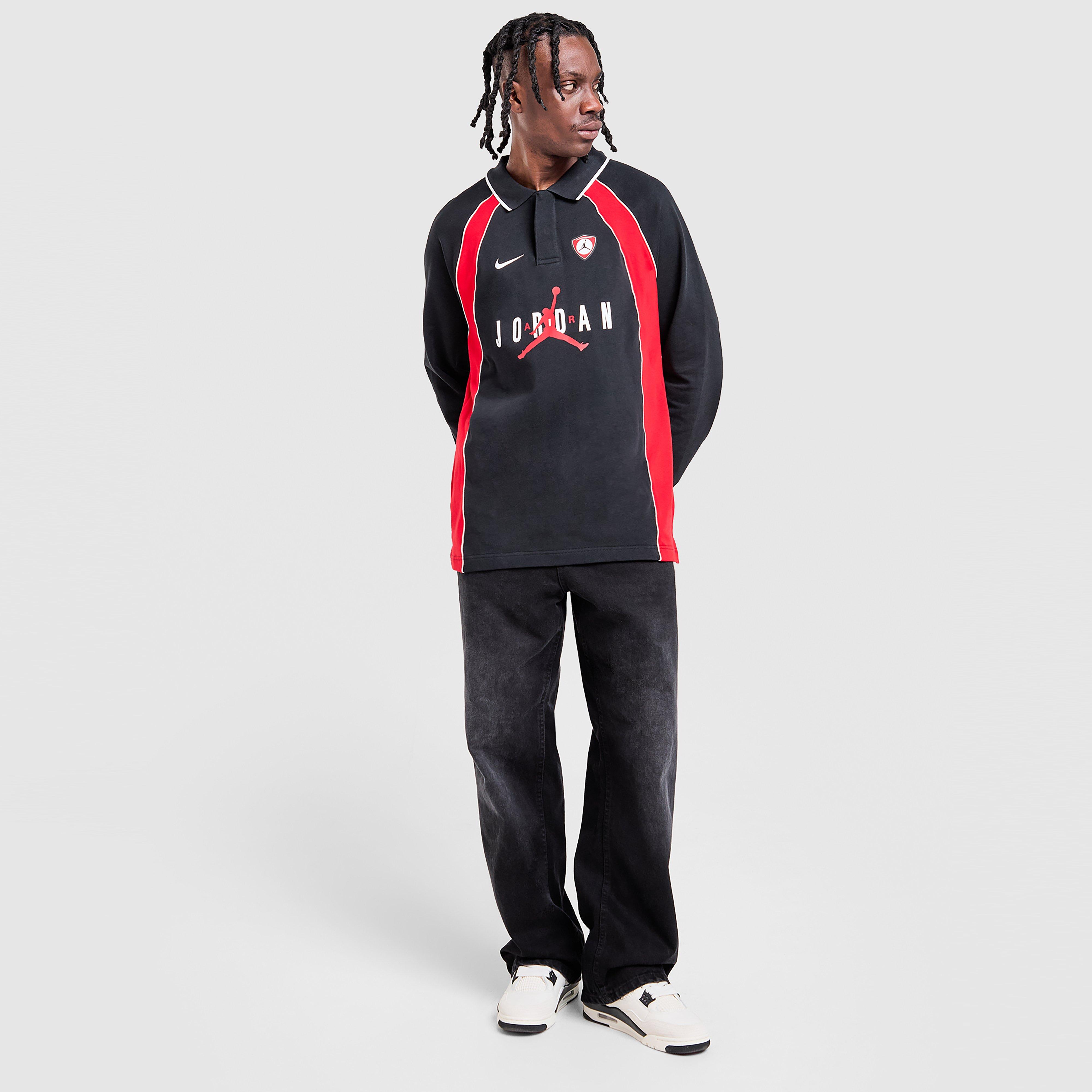 JORDAN POLO M J FLT LS POLO JRSY