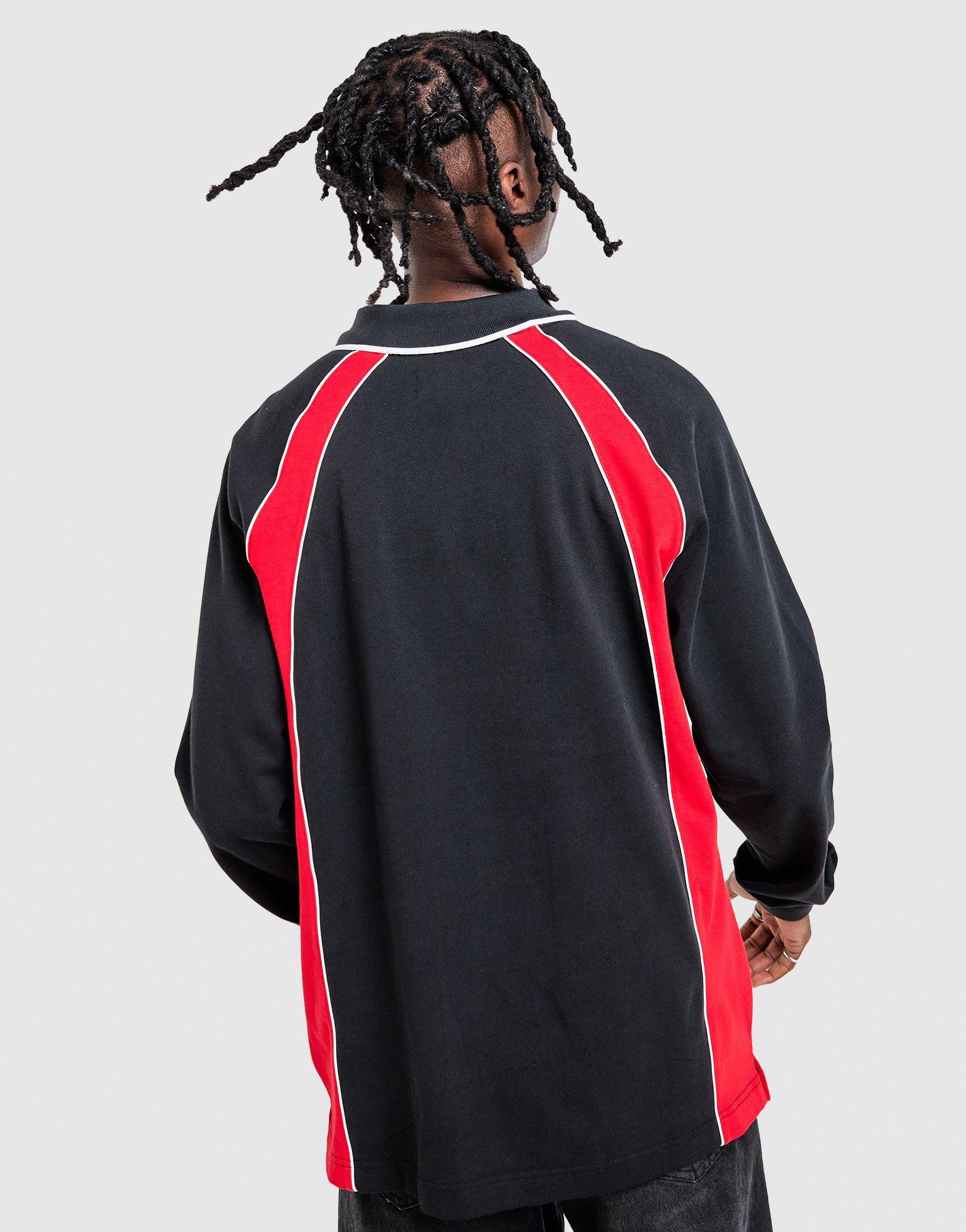 JORDAN POLO M J FLT LS POLO JRSY IF1915-010 Czarny